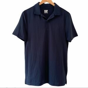 32 Degrees Cool shirt men's small navy blue short sleeve polo